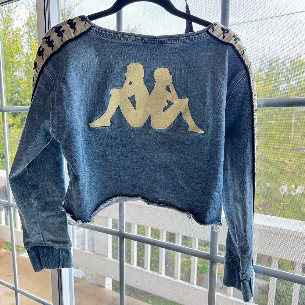 Kappa Denim Crop Top